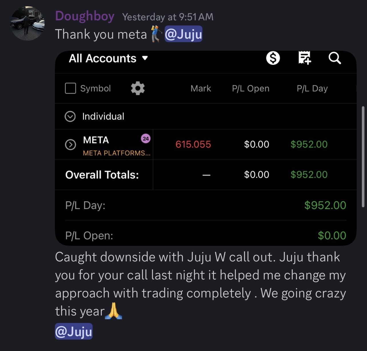 Student trading result 3